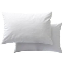 Lot de 2 protège oreillers 100% coton anti-acariens - SOMEO