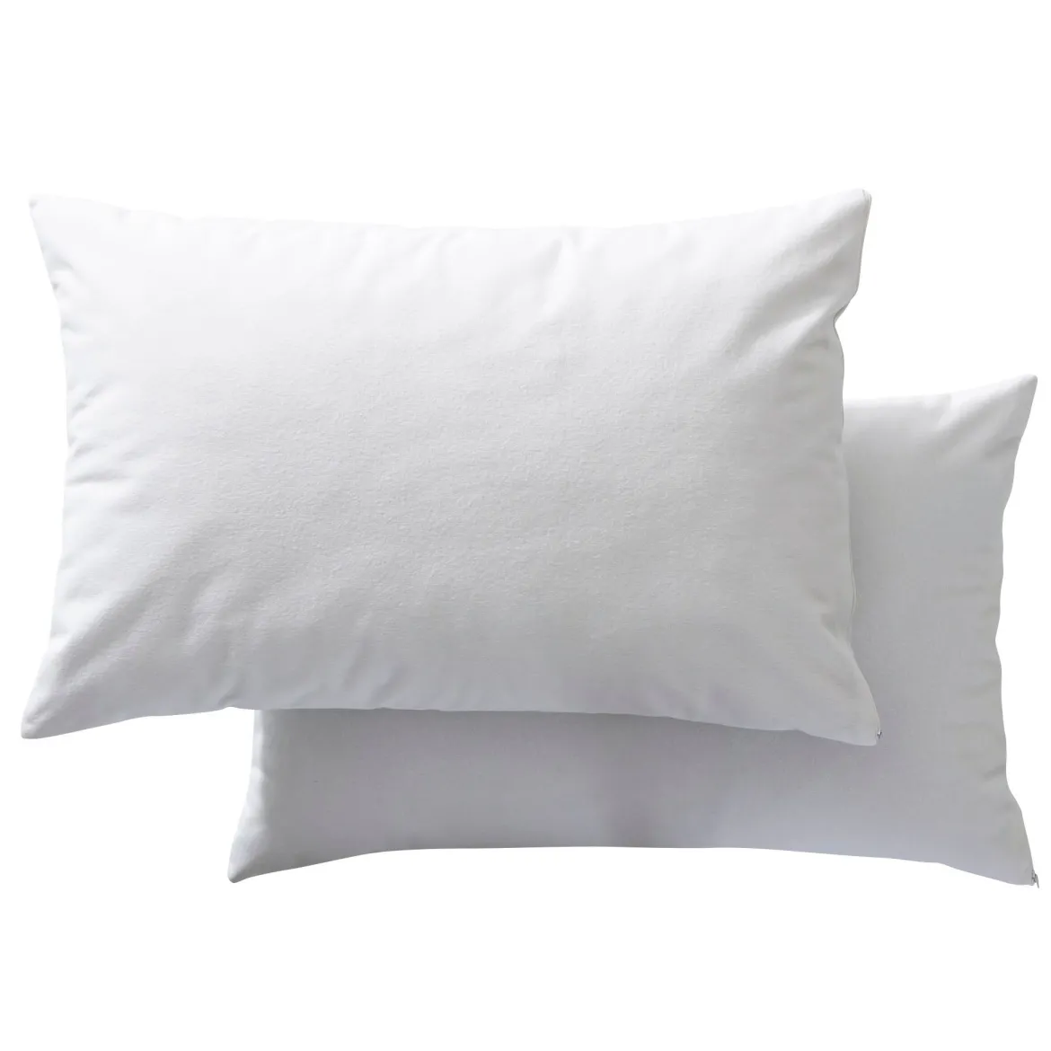 Lot de 2 protège oreillers 100% coton anti-acariens - SOMEO