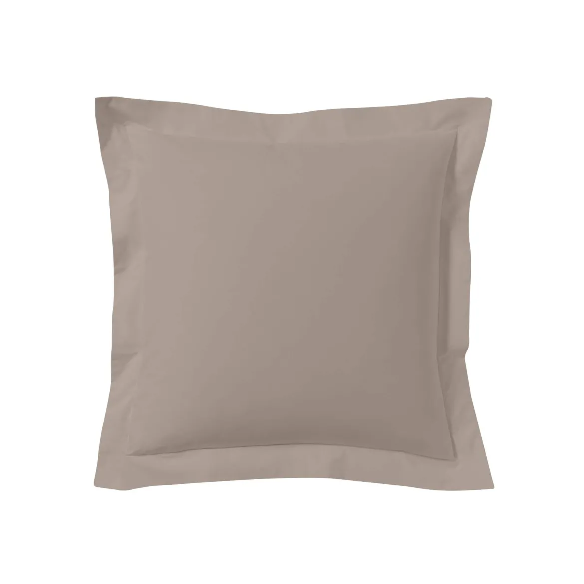 Lot de 2 taies d'oreillers percale lin