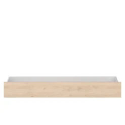 Lot de 2 tiroirs pour lit bois naturel CLEM