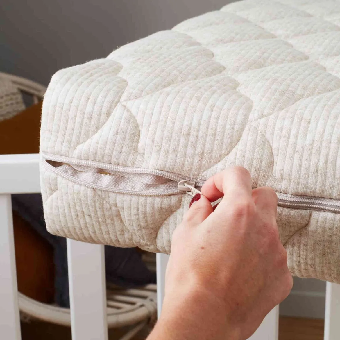 Matelas bébé déhoussable et réversible coco + latex