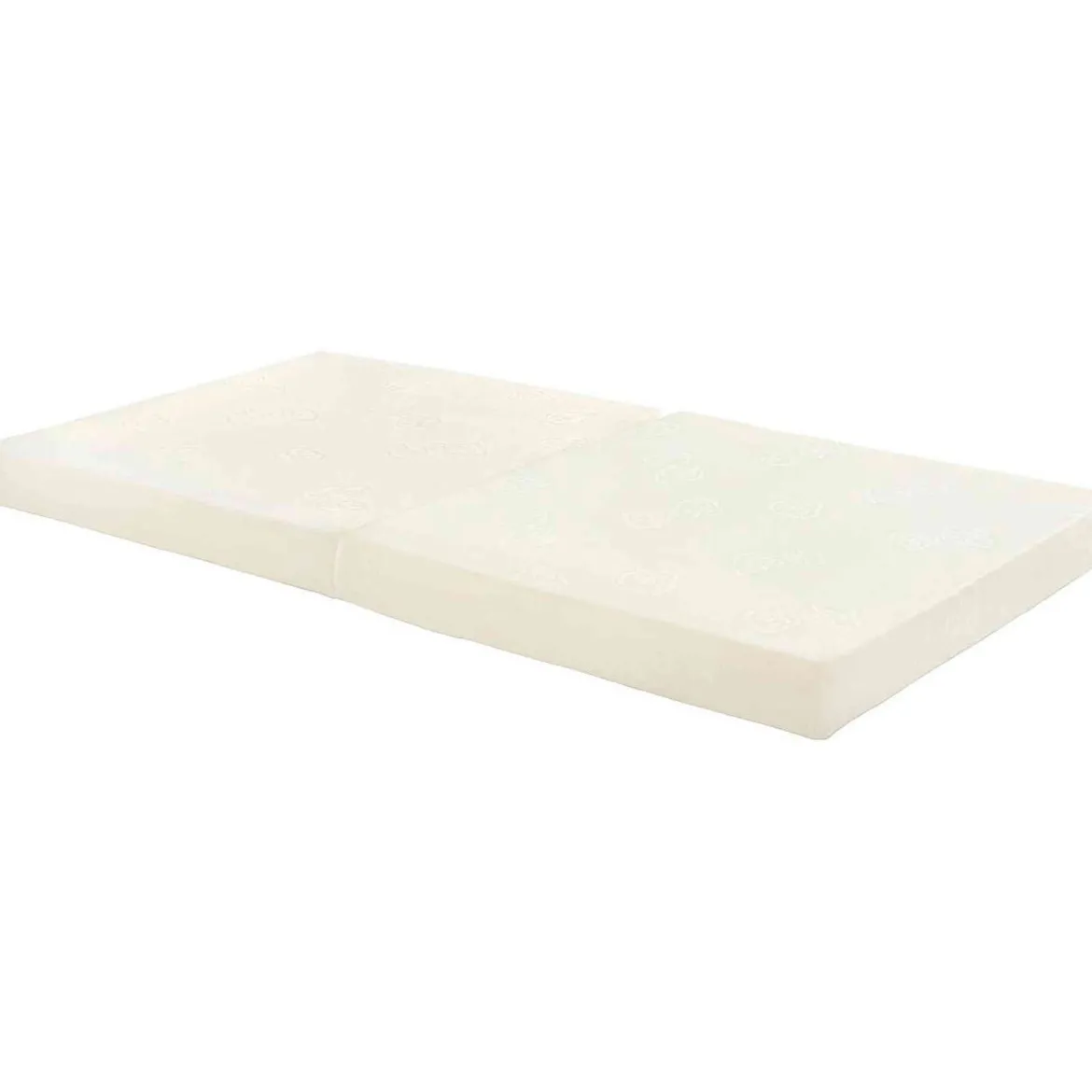 Matelas bébé pliant 2 parties déhoussable NOMADE PREMIUM 60x120