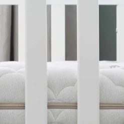 Matelas bébé sans traitement déhoussable coton bio