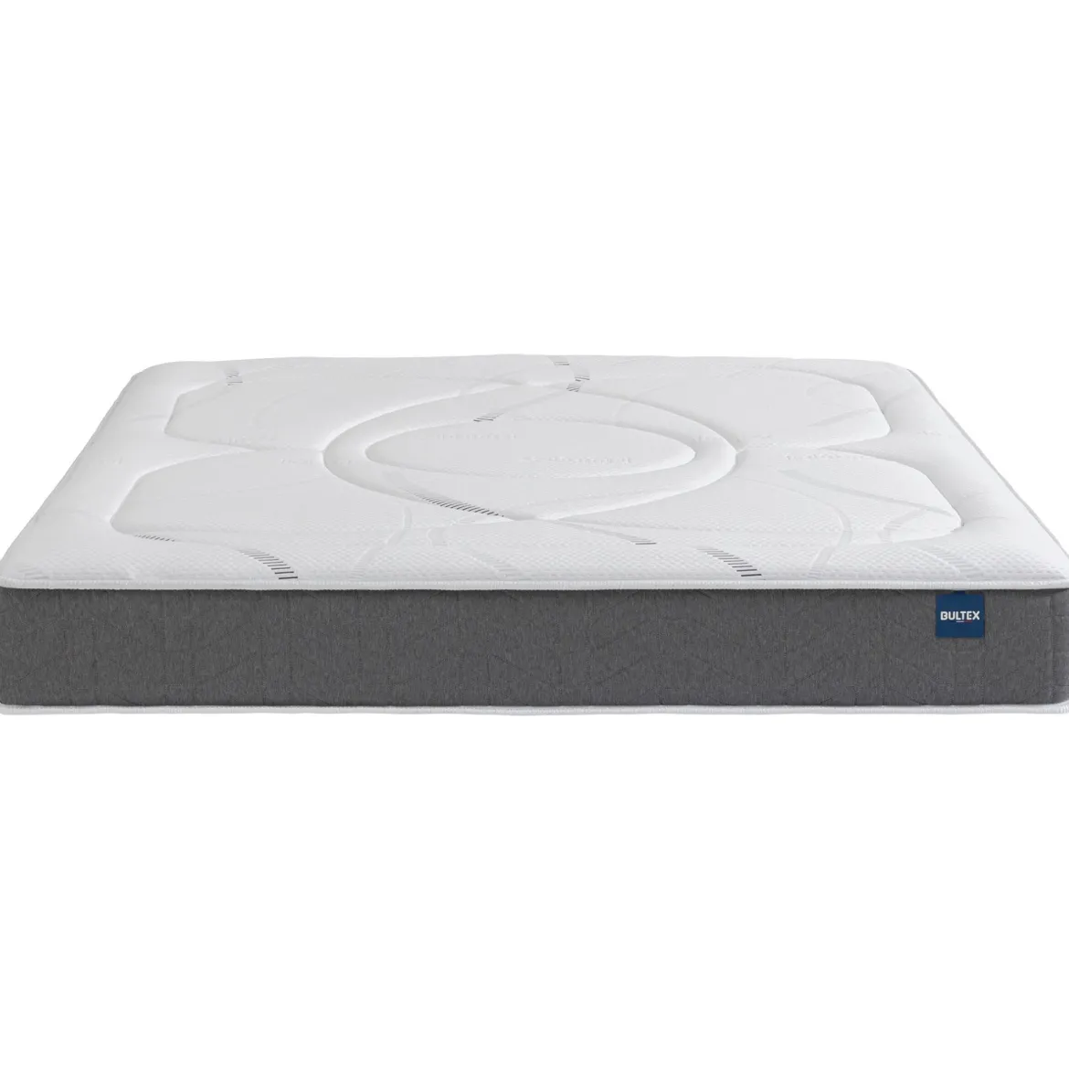 Matelas Bultex nano, mémoire de forme, coton et laine Recovery