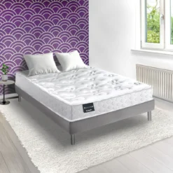 Matelas Dunlopillo en ressorts ensachés JACINTHE