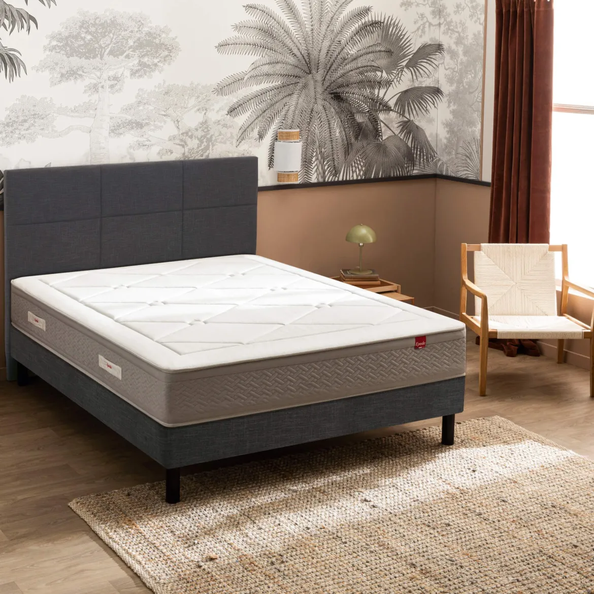 Matelas Epeda ressorts multi-actif et laine L’Échappée