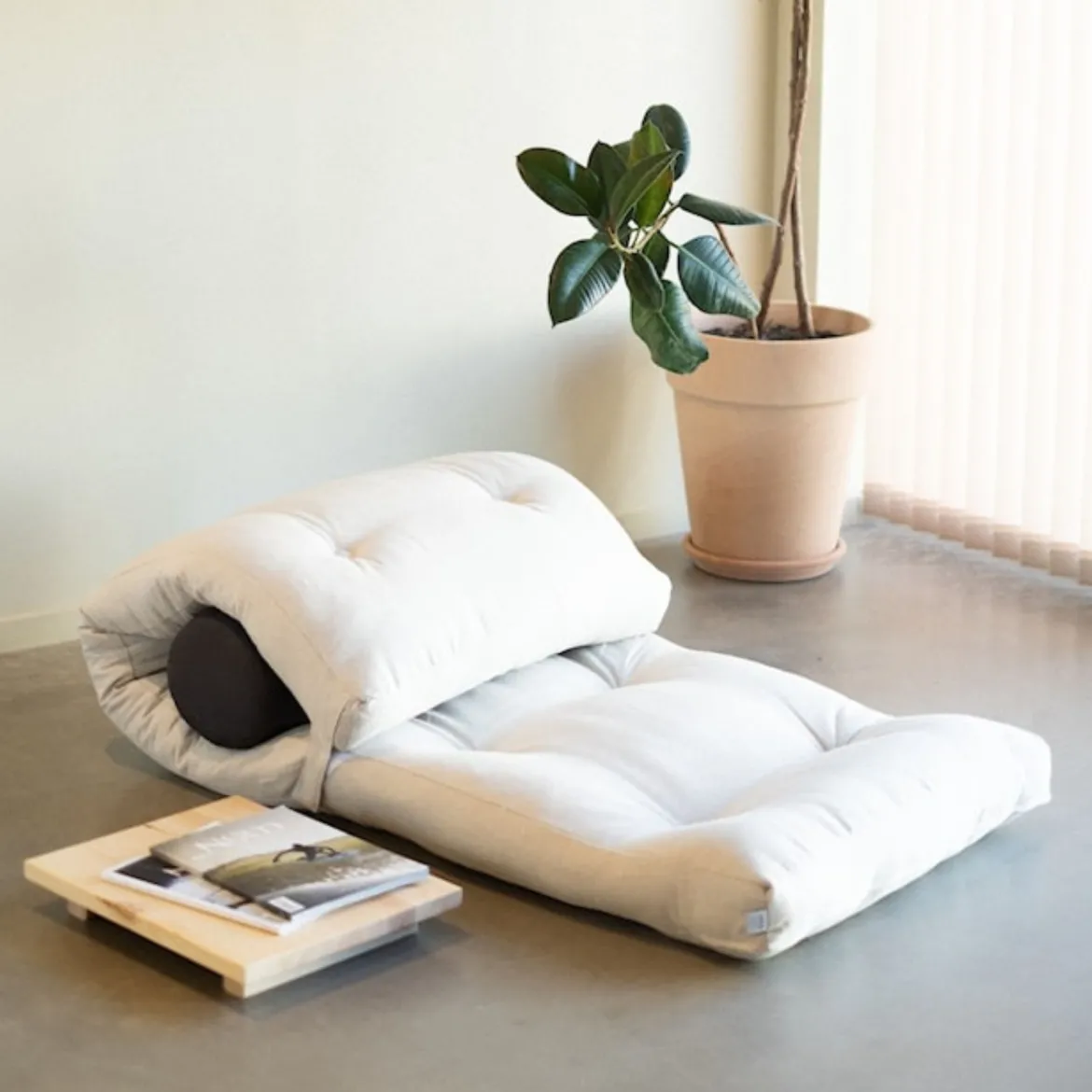Matelas futon canapé 2 en 1 WRAP 70x200