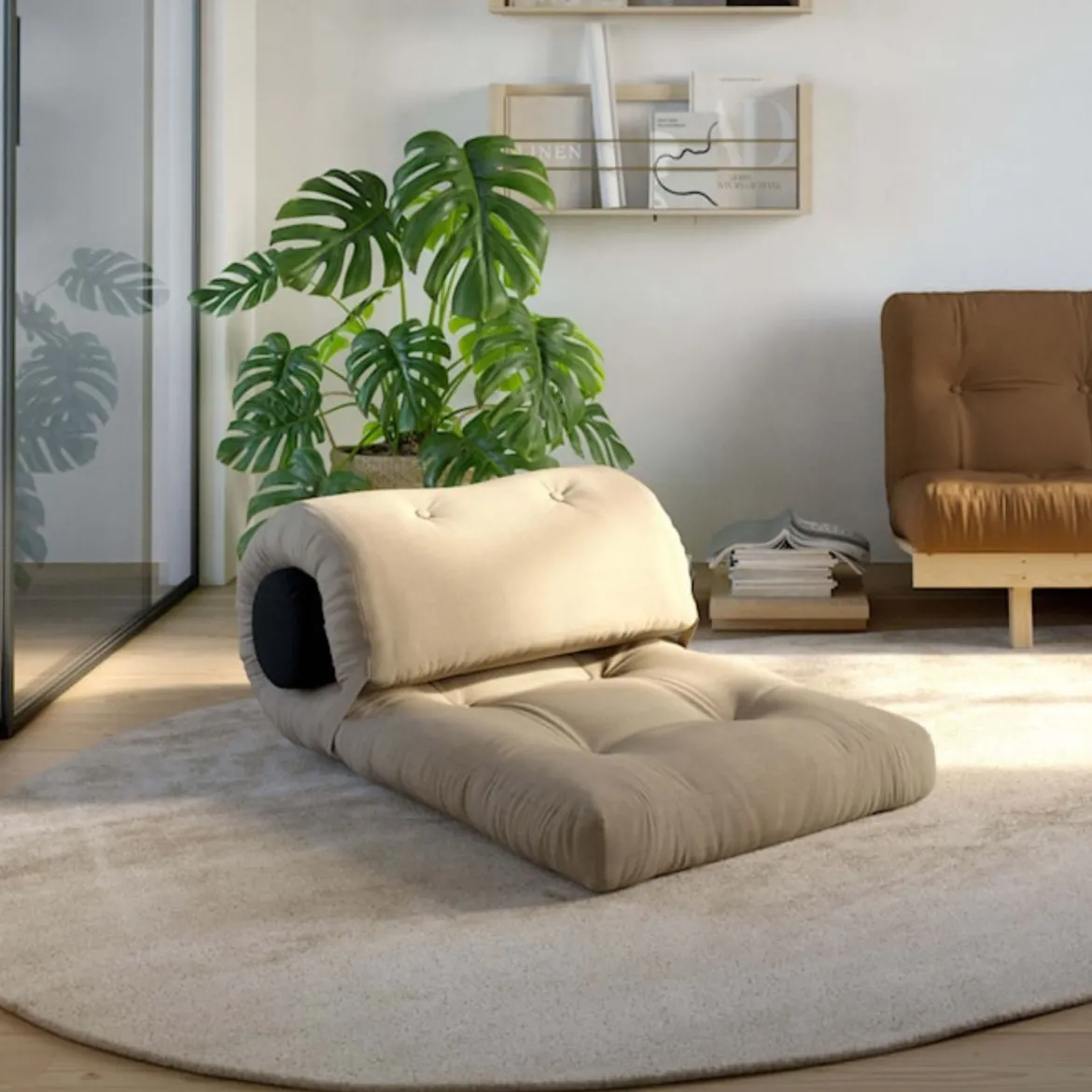 Matelas futon canapé 2 en 1 WRAP 70x200