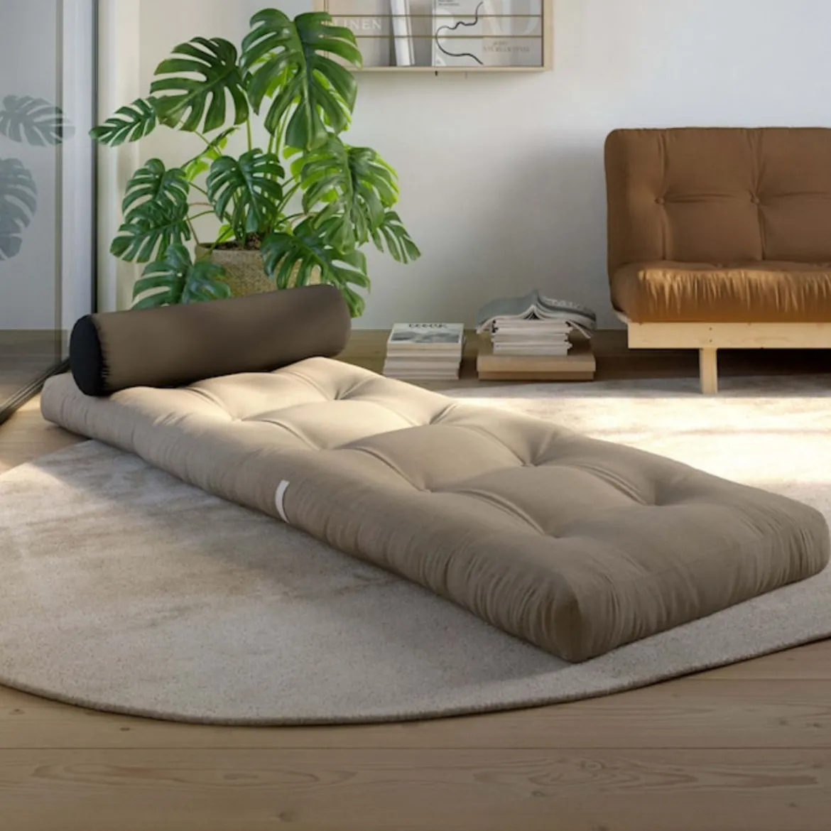 Matelas futon canapé 2 en 1 WRAP 70x200