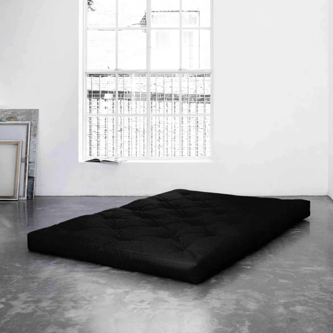 Matelas futon 16 cm coeur en fibre de coco