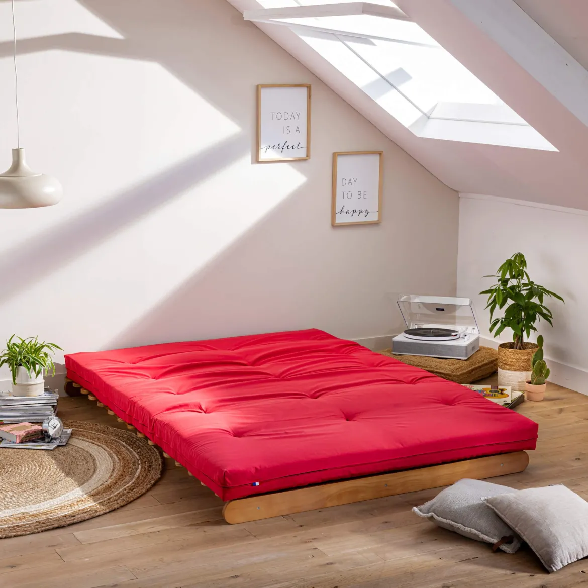 Matelas futon en coton