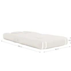 Matelas futon et fauteuil 2 en 1 HIPPO 90x200