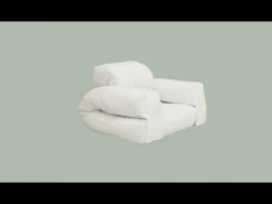 Matelas futon et fauteuil 2 en 1 HIPPO 90x200