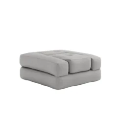 Matelas futon et pouf 2 en 1 CUBE 90x190