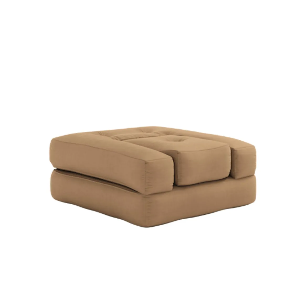Matelas futon et pouf 2 en 1 CUBE 90x190