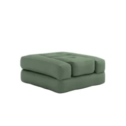 Matelas futon et pouf 2 en 1 CUBE 90x190