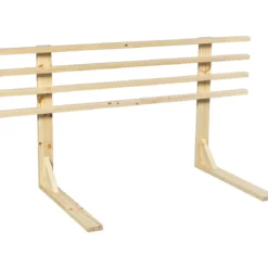 Matelas futon et tête de lit bois massif naturel SHIN SANO 140x200