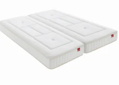 Matelas lit électrique en ressorts ensachés et mémoire de forme Epeda Balade