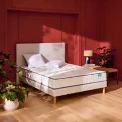 Matelas Merinos ressorts ensachés et mémoire de forme Beauty Bed