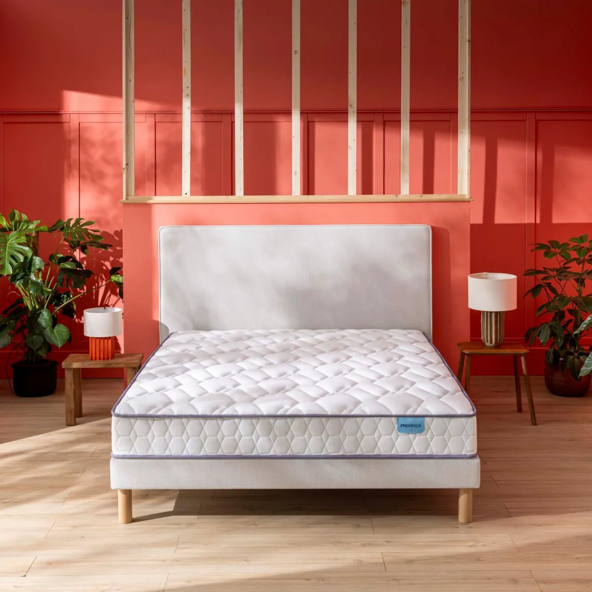 Matelas Merinos ressorts ensachés Morning Routine