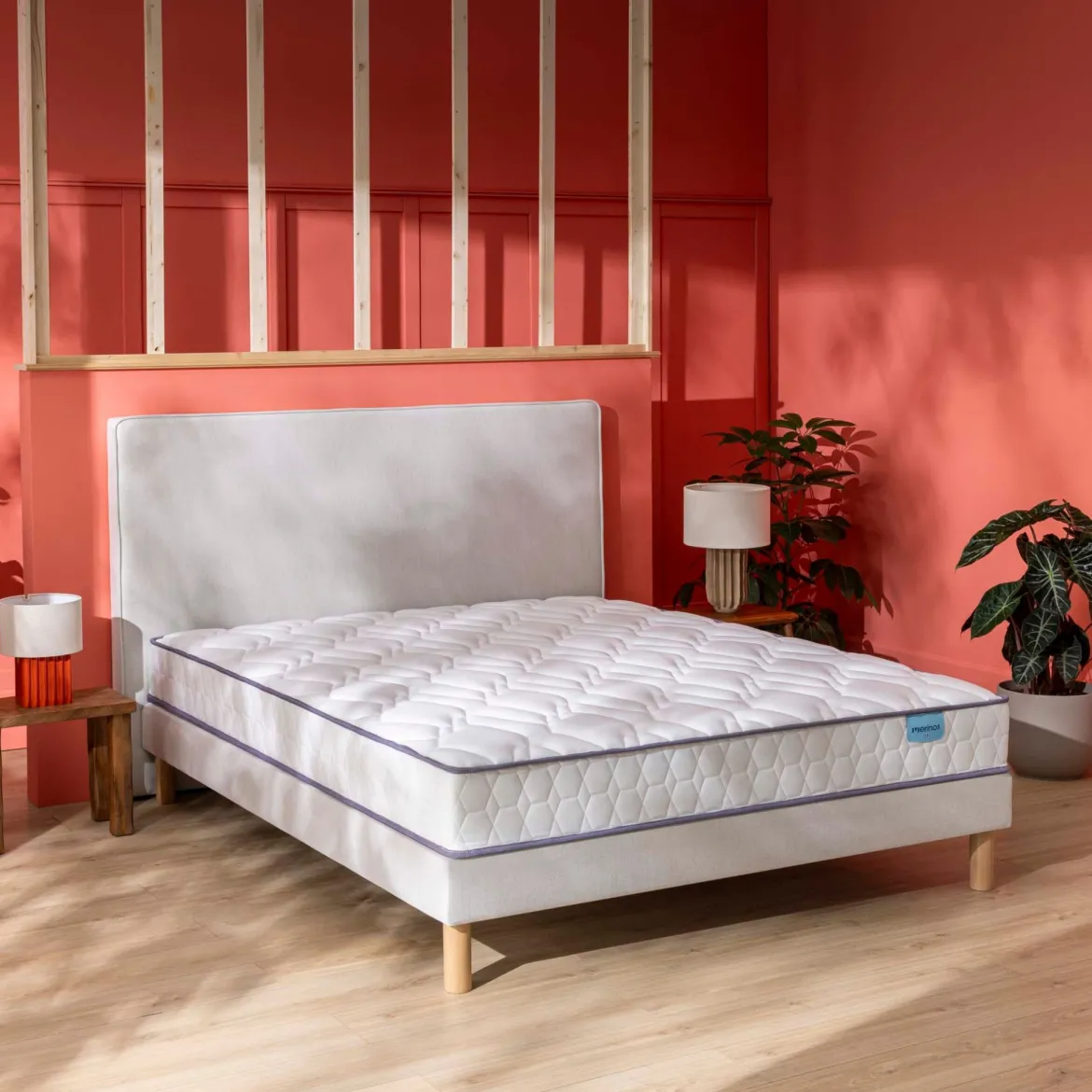 Matelas Merinos ressorts ensachés Morning Routine
