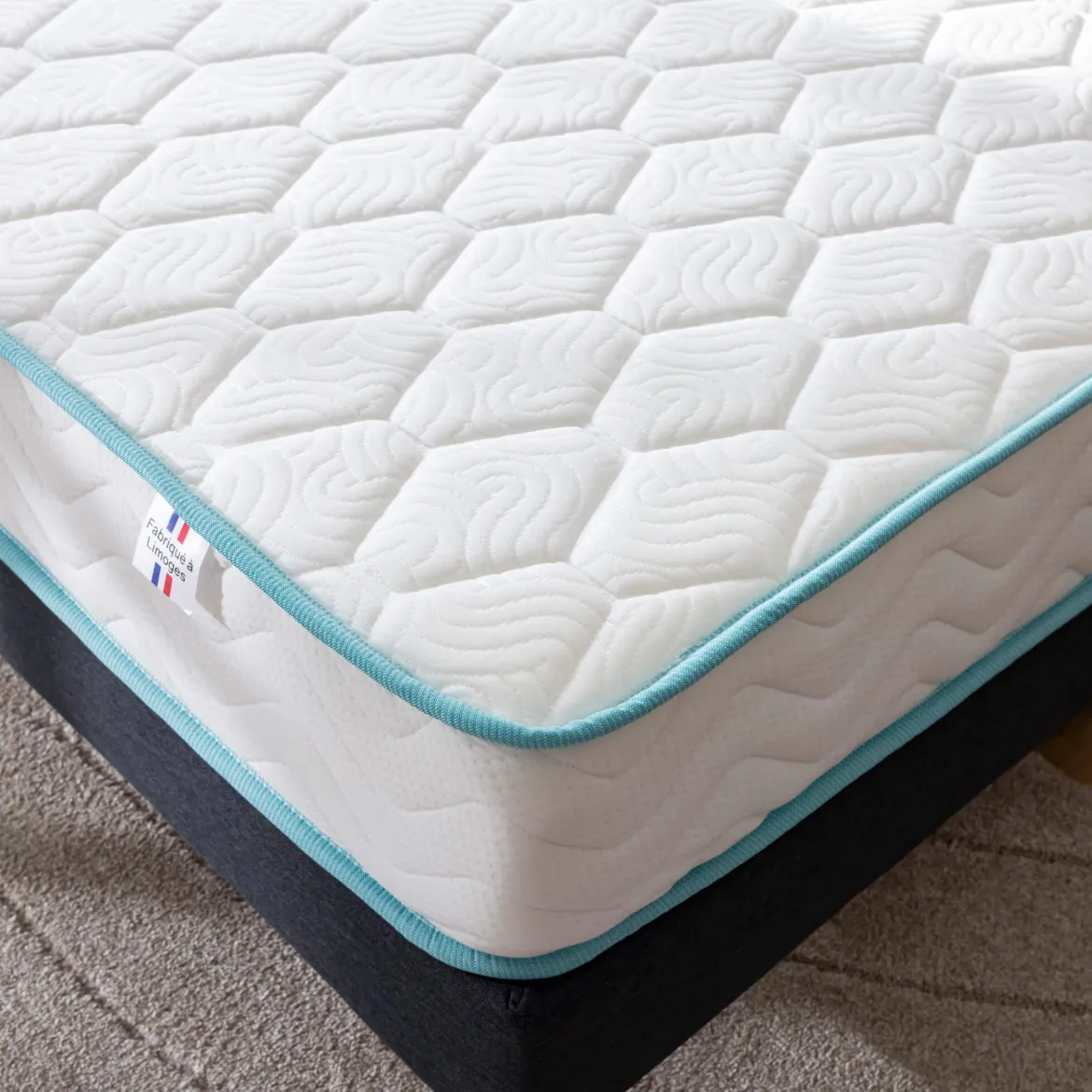 Matelas Merinos ressorts ensachés ferme et confortable ENJOY