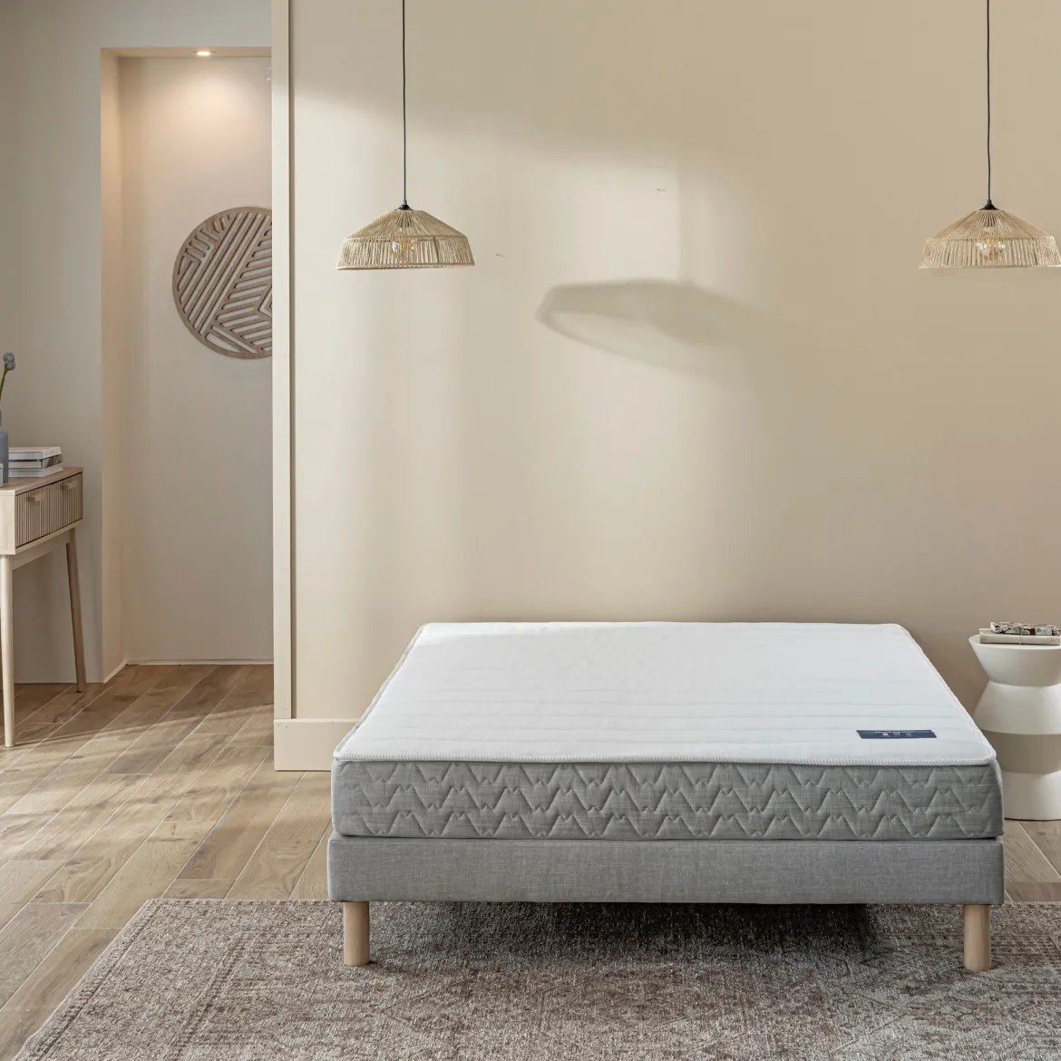 Matelas mousse et latex 19 cm - Aisance 2.0