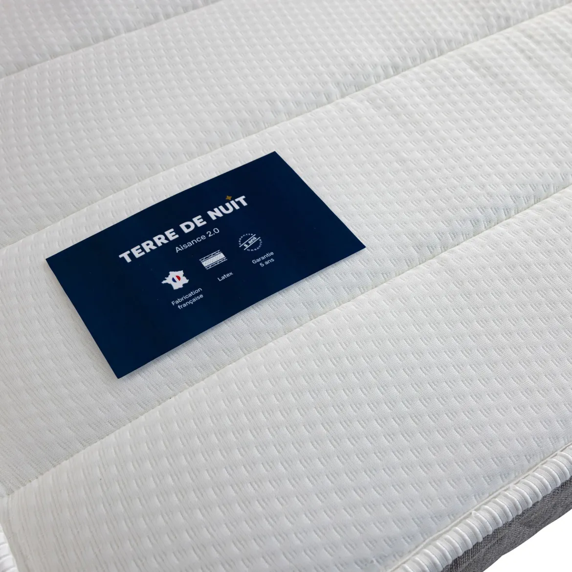 Matelas mousse et latex 19 cm - Aisance 2.0