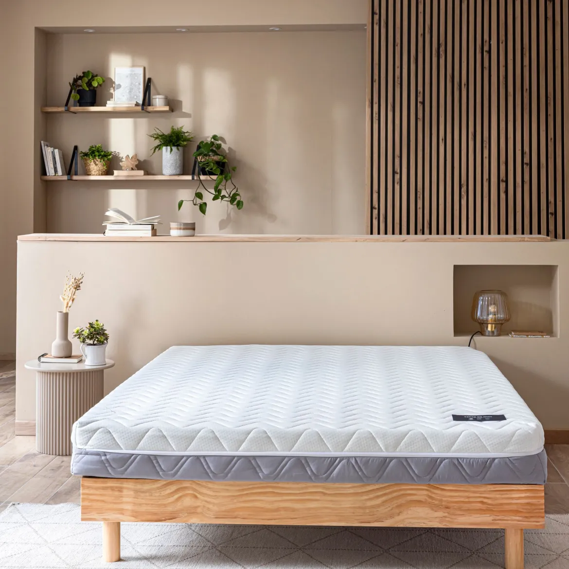 Matelas mousse & latex 16 cm - Plaisance