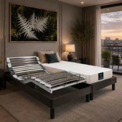 Matelas pour lit électrique latex ferme Dunlopillo Hortense 2