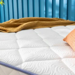 Matelas ressorts ensachés + mousse mémoire Merinos SWEETY