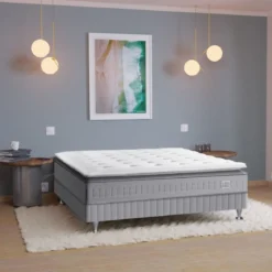 Matelas Simmons 651 ressorts ensachés + surmatelas intégré SW5
