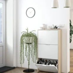 Meuble à chaussures avec 3 portes, capacité 18 paires - MC81011