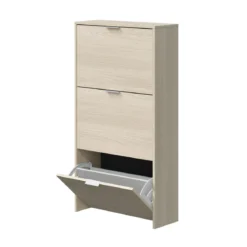 Meuble à chaussures avec 3 portes, capacité 18 paires - MC81011