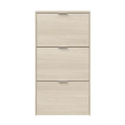 Meuble à chaussures avec 3 portes, capacité 18 paires - MC81011