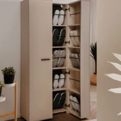 Meuble à chaussures 2 portes 35 paires