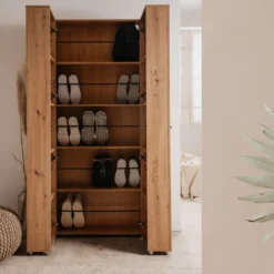 Meuble à chaussures 2 portes 35 paires
