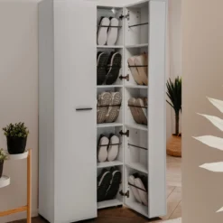 Meuble à chaussures 2 portes 35 paires