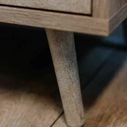 Meuble à chaussures 3 tiroirs imprimé cannage - MC7073