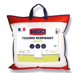 Oreiller techno respirant 60x60 moelleux Dodo