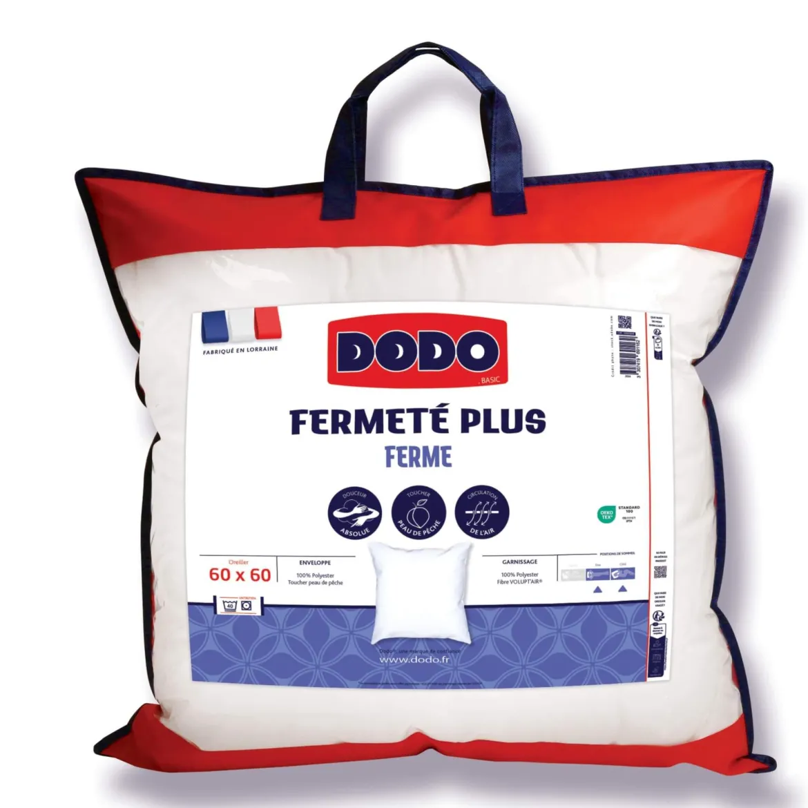 Oreiller 60x60 ferme Dodo