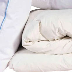 Pack couette confort et oreiller 30% duvet de canard anti-allergènes Someo