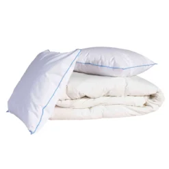 Pack couette confort et oreiller 30% duvet de canard anti-allergènes Someo