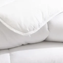 Pack couette hiver 550g et oreiller éco naturel moelleux 60x60