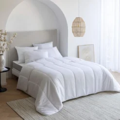 Pack couette été et oreiller moelleux anti-acariens - Someo