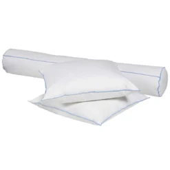 Pack oreiller et traversin moelleux duvet de canard anti-allergènes Someo