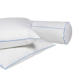 Pack oreiller et traversin moelleux duvet de canard anti-allergènes Someo