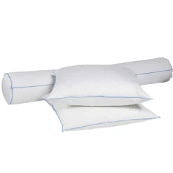 Pack oreiller et traversin moelleux/ferme duvet de canard anti-allergènes Someo
