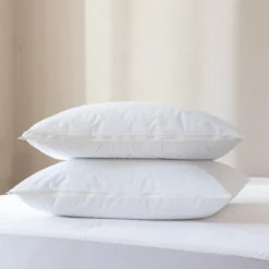 Pack protège matelas et protège oreillers bouclette imperméable