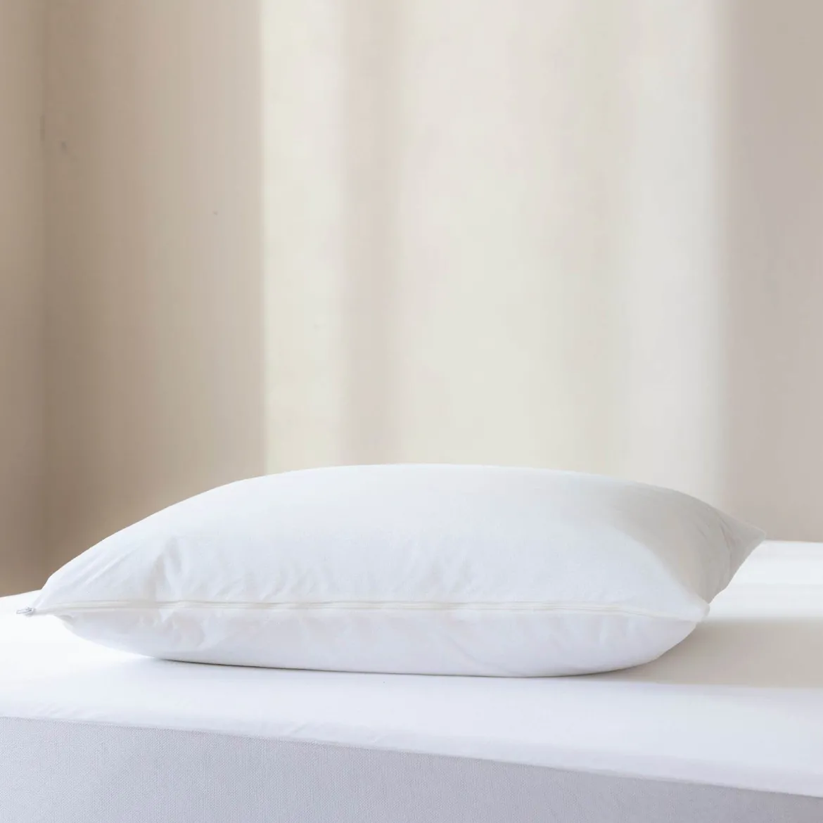 Pack protège matelas et protège oreillers bouclette imperméable